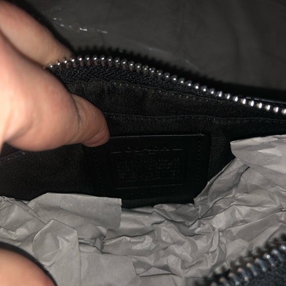 Coach Jes Baguette With Buffalo Plaid Print - Picture 6 of 7